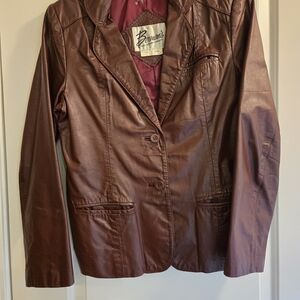 Berman's Women's Burgundy Blazer